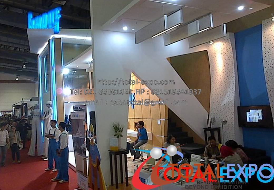 Stand Pameran Indobuildtech Knauf TERPERCAYA TERHEMAT 