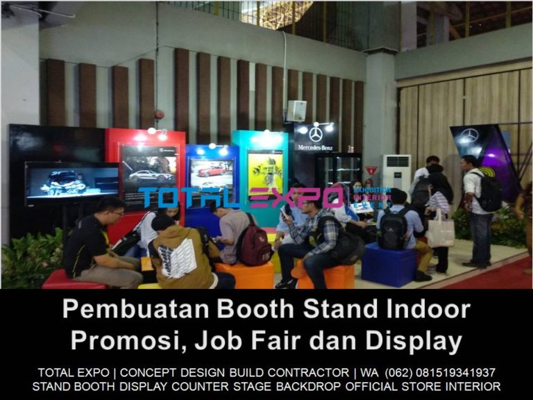 Booth Stand Pameran Job Fair Promosi Lowongan Kerja Fair Bursa Tenaga