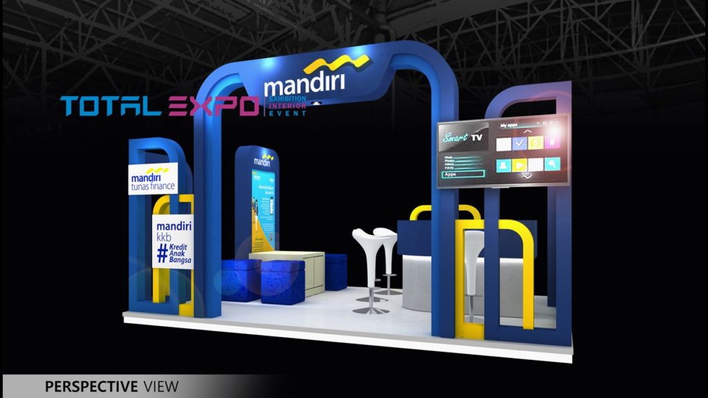 Booth Pameran Mandiri