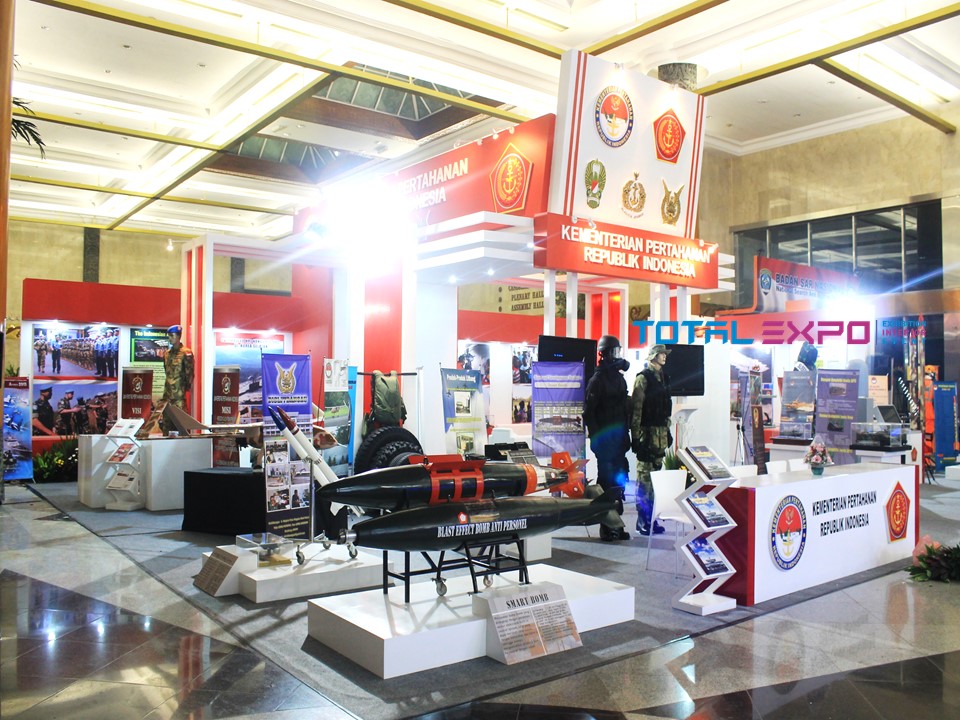 Stand Pameran Pembangunan Booth Pameran Pemerintah Kementrian Indonesia