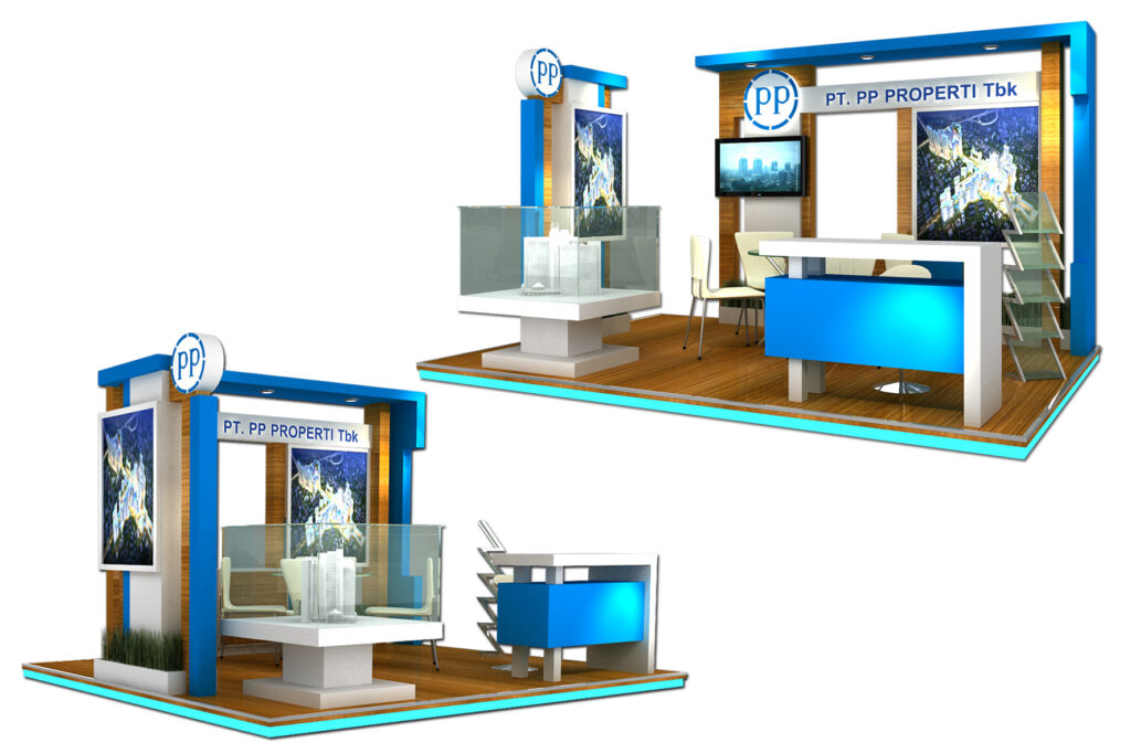 Stand Booth Pameran Property PP Property