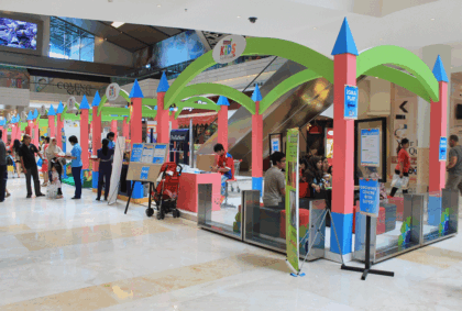 Booth Pameran Mall Kasablanka