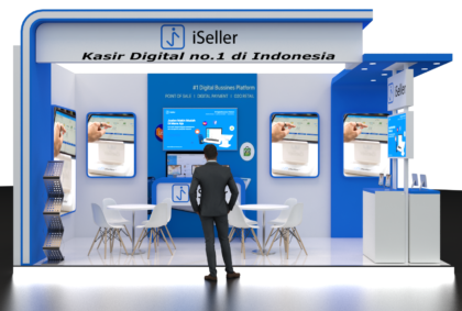 Booth Jakarta Iseller pameran franchise dan waralaba Jakarta.