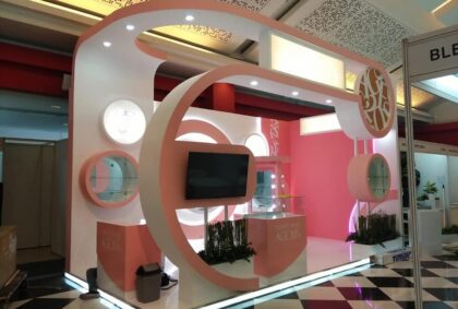 Design Booth Menarik Skincare Jakarta X Beauty